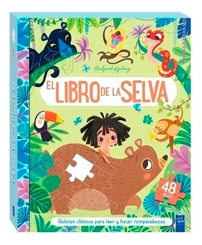 El Libro De La Selva - Cuentos Clasicos Con Rompecabeza