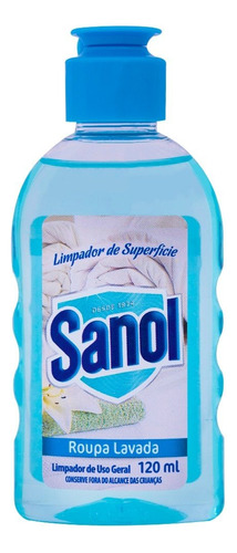 Odorizador Roupa Lavada Sanol 120ml