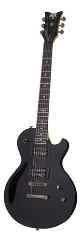 Guitarra eléctrica Schecter SGR Solo-II de tilo midnight satin black con diapasón de palo de rosa