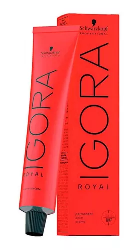 Schwarzkopf - Coloração Igora Royal 8/77 Louro Claro Acobreado Intenso 60 ml