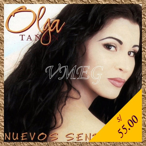 Vmeg Cd Olga Tañón 1996 Nuevos Senderos