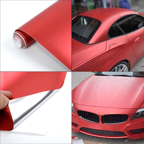 Calcomanía Wrap Bumper Para Coche, Rollo Cromado