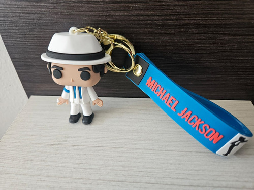 Llavero De Silicona Michael Jackson Smooth Criminal