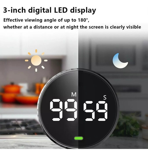 J Temporizador - Nuevo Reloj De Escritorio Digital Led