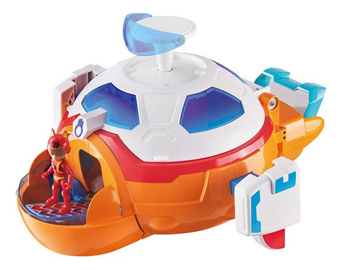 Petronix Defenders 3 En 1 Patrullero Hq Con Luz Y Sonido