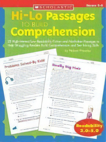 Hi-lo Passages To Build Comprehension: Grades 5?6 : 25 High-interest/low Readability Fiction And ..., De Michael Priestley. Editorial Scholastic Us, Tapa Blanda En Inglés