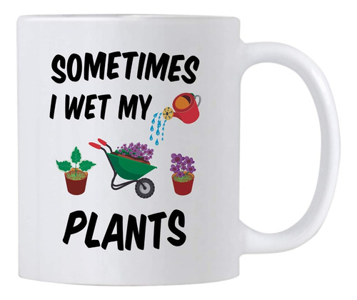 Regalos Para Amantes De Las Plantas. Taza De Café De Jardine