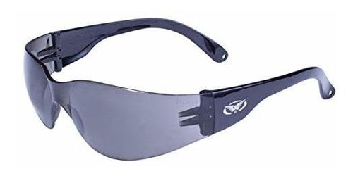 Global Vision Eyewear Rider Safety Glasses, Smoke Tint Lens