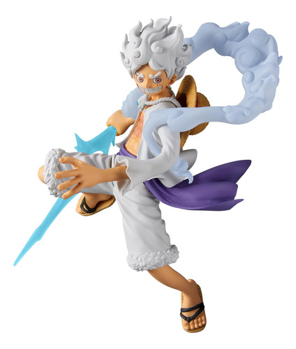Banpresto - One Piece - Monkey D. Luffy (gear 5), Bandai Spi