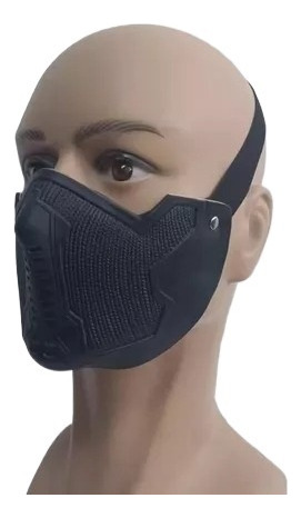 Bucky Barne Soldado Invierno Máscara Cosplay Material Látex