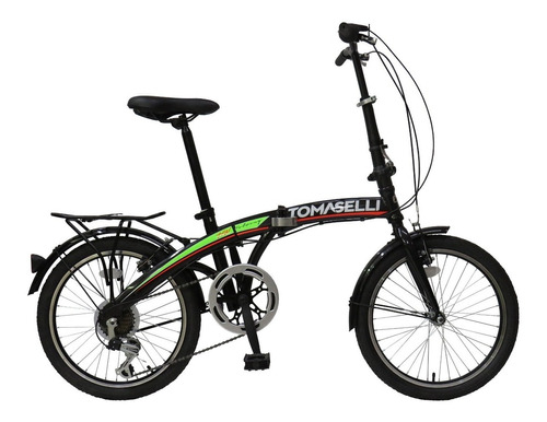 Bicicleta Plegable Tomaselli R20 7 Vel. Shimano