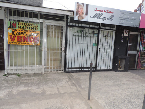 Local Comercial, 20m2 Frente De Vidriera Y Rejas