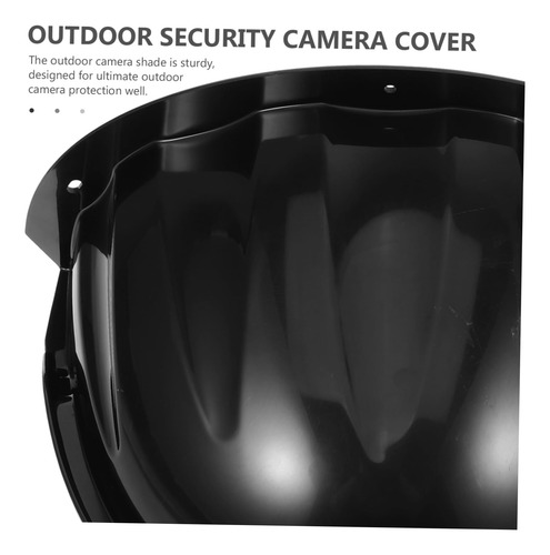 Cámara Exterior Sun Shade Protector Fácil Instalación Compat Black Nombre Del Diseño