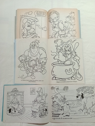 Libros Para Colorear, Editores Fernández De Walt Disney (Usado)