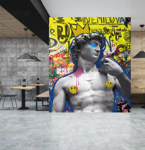 Vinilo Decorativo Foto Mural Collage Punk Rock Tapiz 