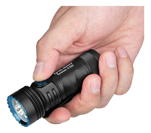 Linterna Olight Seeker 4 Mini - 1200 Lumens + Luz Uv 365nm Blanco Negro