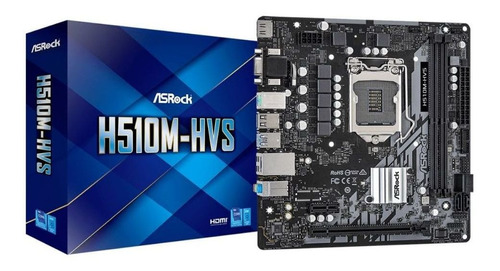 Motherboard Asrock Intel H510m-hvs S1200 11va Gen