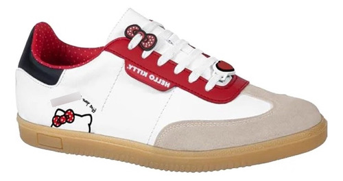 Tenis De Dama Casual Hello Kitty 2013 Color Blanco