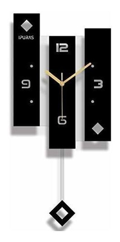 Reloj De Pared Grande Moderno Péndulo Relojes De Sala ...