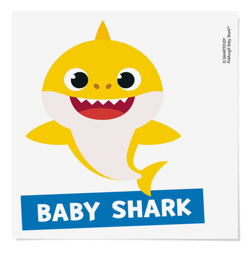 Kit Festa 3d Personalizada Bebê Shark 