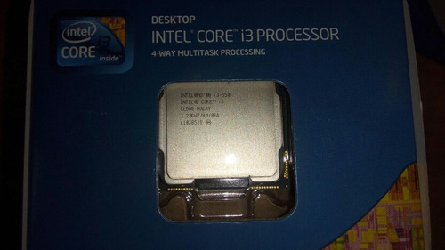 Procesador Intel I3-550 Socket 1156 Nuevo Sellado!