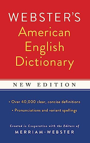 Book : Websters American English Dictionary, New Edition -.