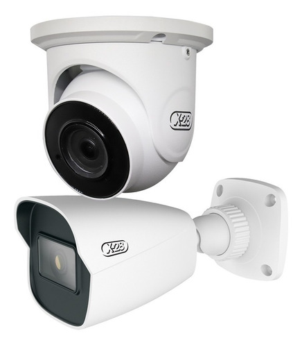 Kit 2 Cámaras X-28 Seguridad 1080p Dvr 4 Ch Disco 1 Tb