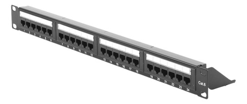 Panel De Parcheo De Impacto 24pts Cat6, Linkedpro, Lp-pp-607
