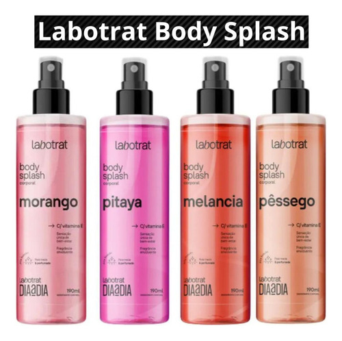 Labotrat Dia A Dia Melancia Body Splash 190ml Volume Da Unid