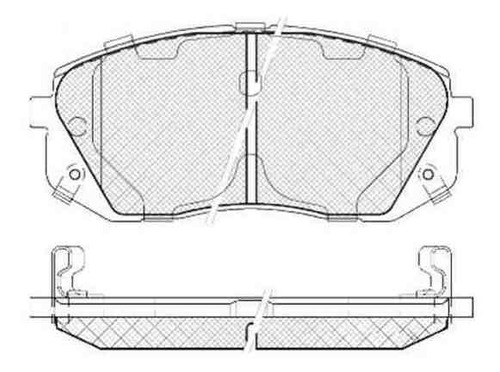 Pastilla De Freno Para-tucson 2.0 2.4 Gdi 4wd 10/ De