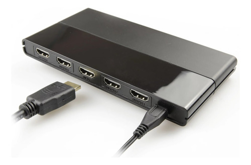 Splitter Hdmi 1x4 High Speed 4k Divisor De Señal 4 Puertos
