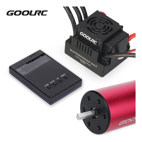 Goolrc S3670 Rc Motor Sin Escobillas Esc Combo, 2850kv Motor