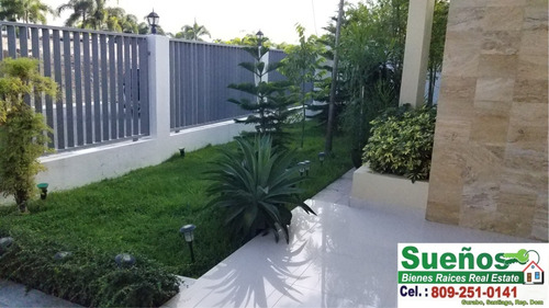 Imagen 5 de 30 de Sueños Bienes Raíces Real Estate Cod:2250 Vende Preciosa Casa Con Piscina En Urb: Don José María, Gurabo, Santiago, Rep. Dom.