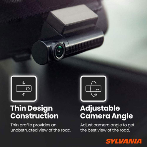 Cámara De Tablero Sylvania Roadsight Stealth 280 Grados