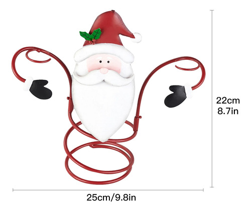 Soporte Para Copas De Vino Con Forma De Muñeco De Nieve, Dec