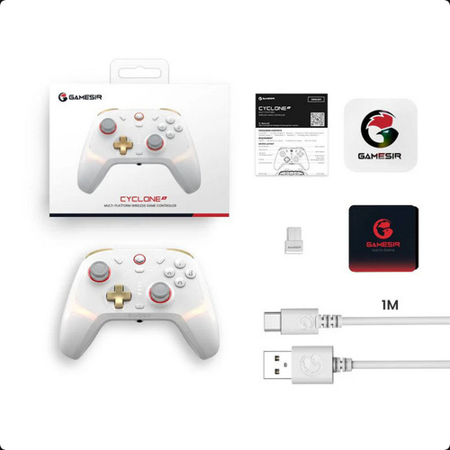 Control Gamesir Cyclone 2 White Con Dock