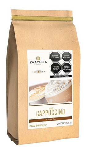 Zaachila Gourmet Base Sabor Capuchino De 1.3 Kg