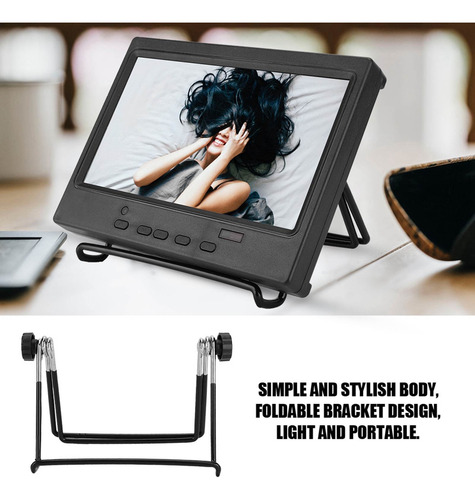Pantalla Estéreo De 7 Pulgada Soporte Hdmi/vga/av Para Coche