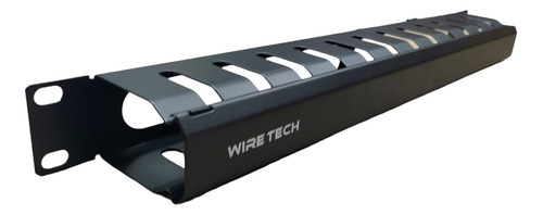 Organizador Horizontal Para Rack De 1u Metálico Wiretech