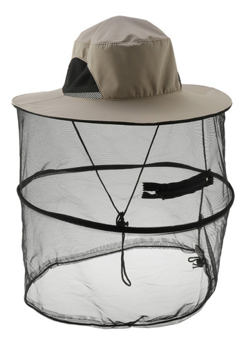 A Apicultor Vaquero Sombrero Mosquito Abeja Insecto Net Veil