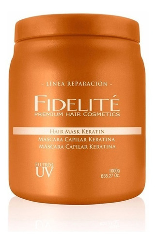 Mascara Reparacion Capilar Keratina Fidelite 1000g Nutricion