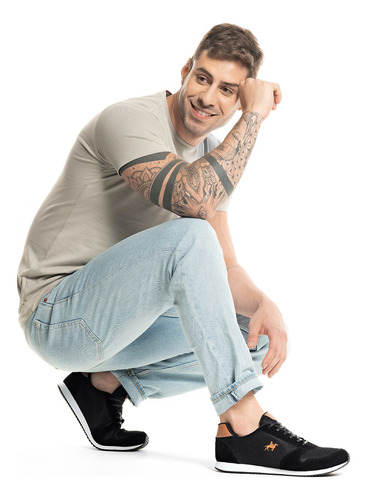 Sapatenis Masculino Polo Casual Dia A Dia Para Presente