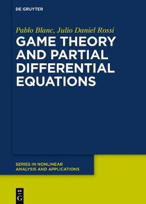 Libro Game Theory And Partial Differential Equations - Pa...