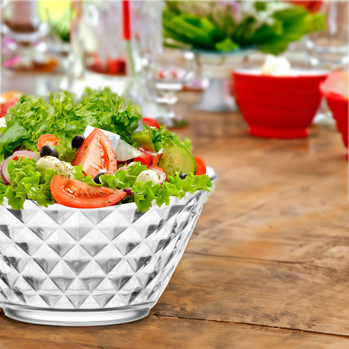 Tazón Bowl De Vidrio Lav Artemis Juego De 6 Piezas 330 Ml