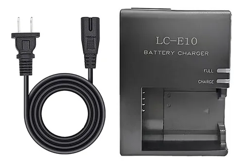 Canon LC-E10 Cargador Original Para Batería LP-E10 – Compatible Con EOS 1100D, Corriente 600mA