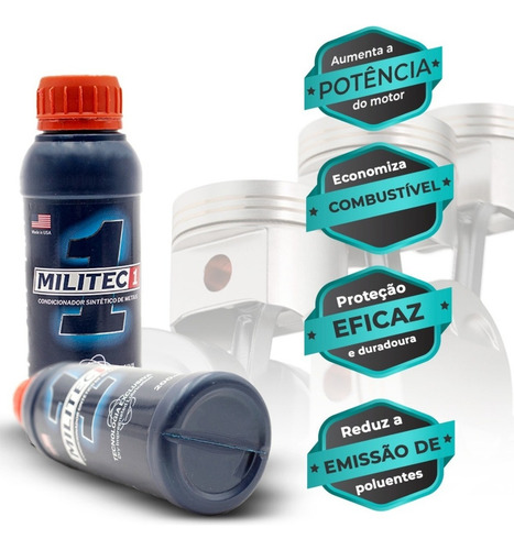 Militec 1 Condicionador De Metais 200ml Original Performance