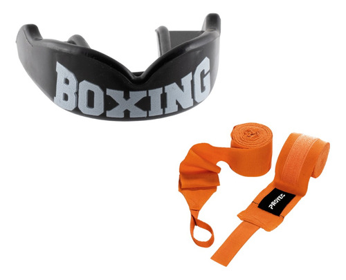 Protector Bucal Boxing Boxeo Mma Vendas 3,5mts Combo