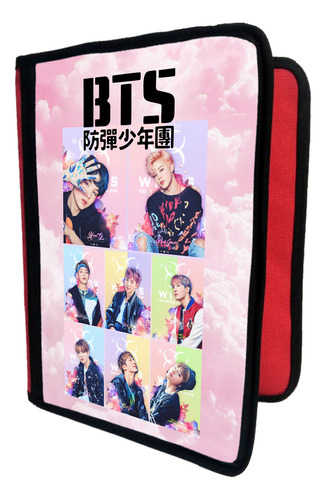 Funda Sublimada Tamaño A4 De Bts K-pop T221