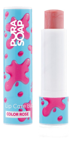 Bálsamo Labial Hidratante Con Color Pura Soap- Bubble/ Rosa