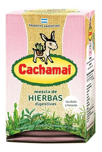 Cachamai Argentina Mezcla De Hierbas Digestivas Boldo Chá